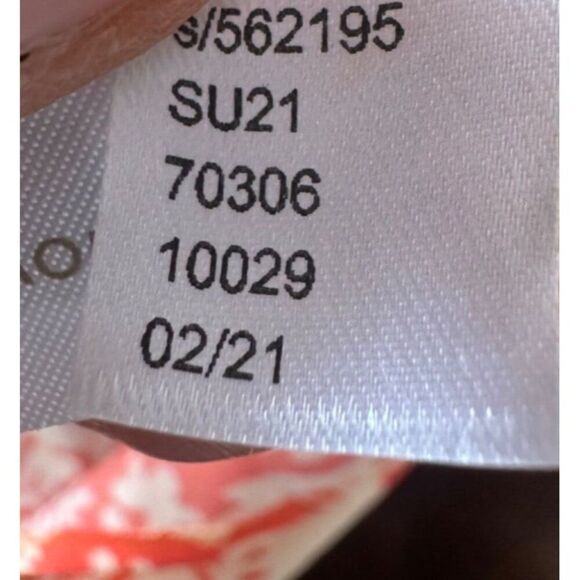 Ann Taylor Red and Orange Floral Maxi Dress - Picture 7 of 8